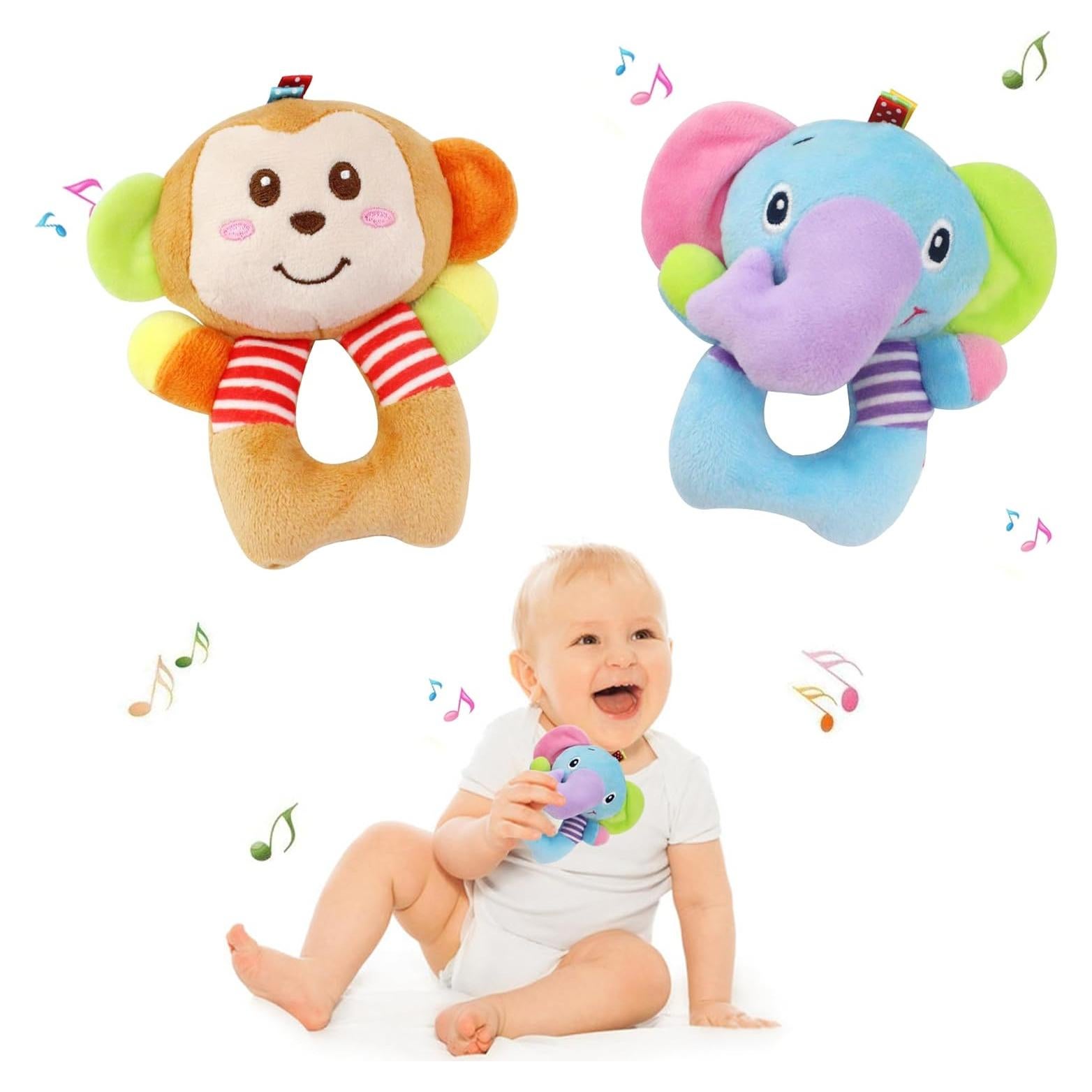 Calcetines Sonajeros para Bebés BLOOBLOOMAX 0-24 Meses