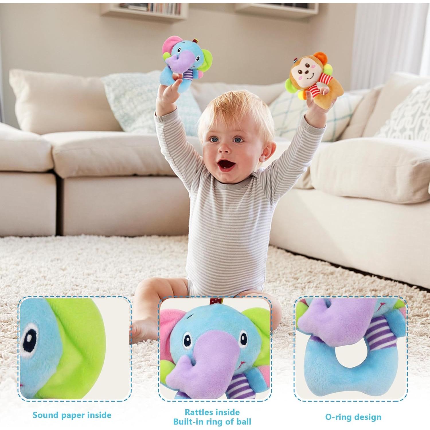 Calcetines Sonajeros para Bebés BLOOBLOOMAX 0-24 Meses