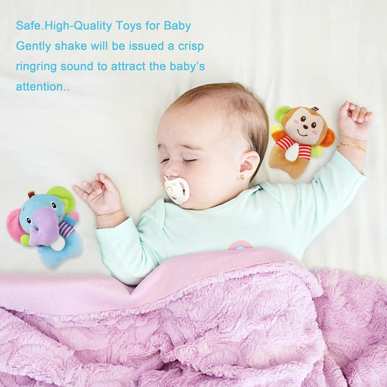 Calcetines Sonajeros para Bebés BLOOBLOOMAX 0-24 Meses