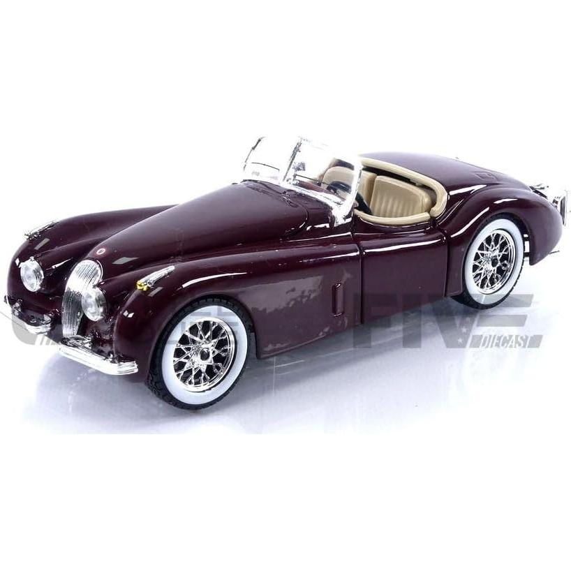 Bburago Jaguar XK 120 Convertible 1:24 Escala Rojo