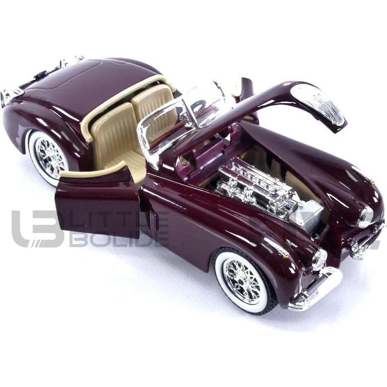 Bburago Jaguar XK 120 Convertible 1:24 Escala Rojo