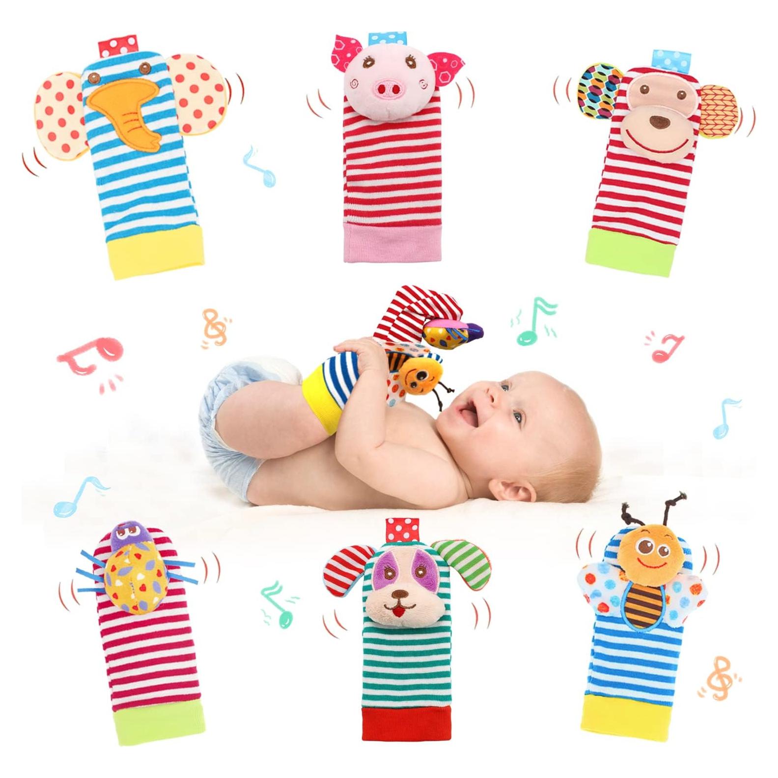 Calcetines Sonajeros para Bebés BLOOBLOOMAX 0-24 meses