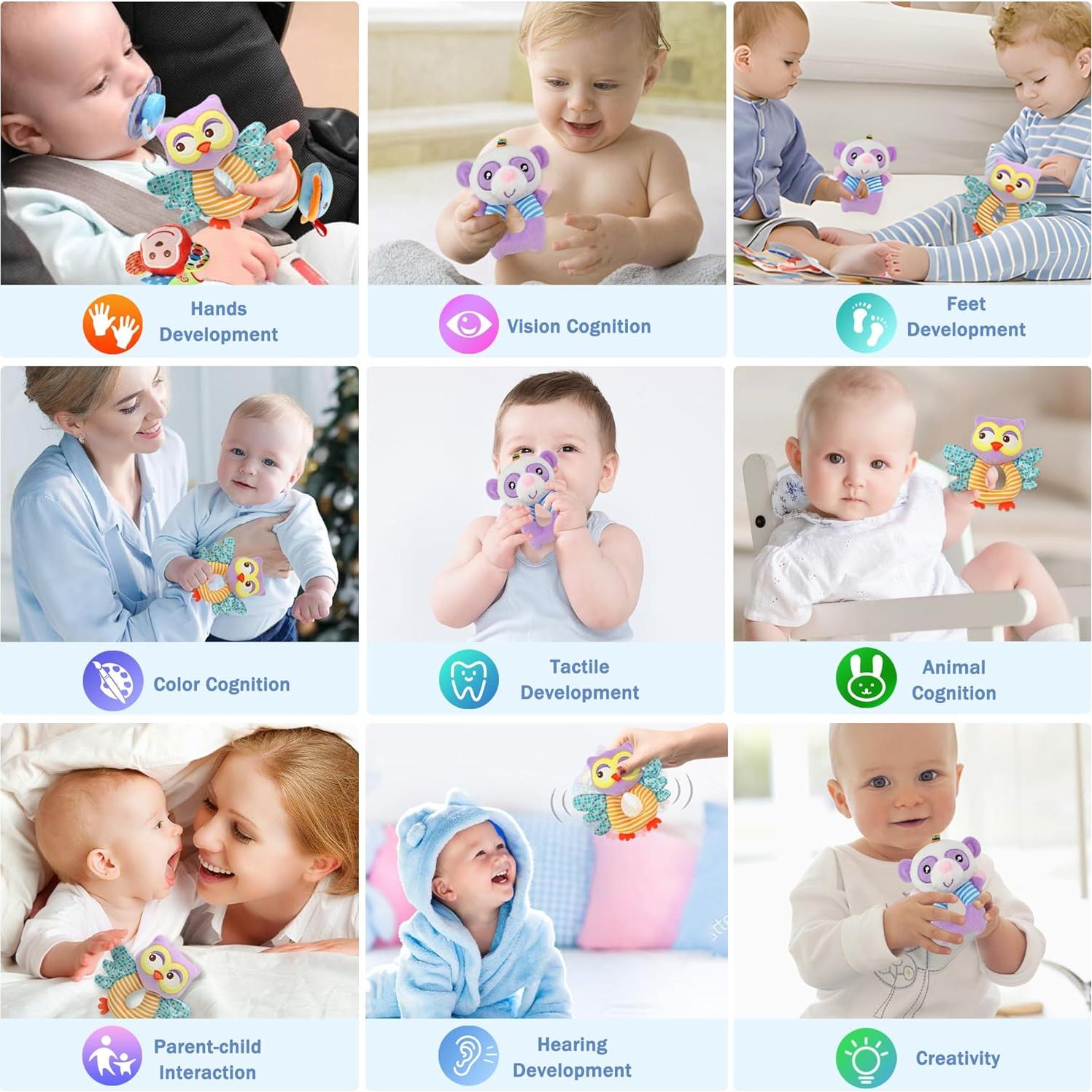 Calcetines Sonajeros para Bebés BLOOBLOOMAX 0-24 meses