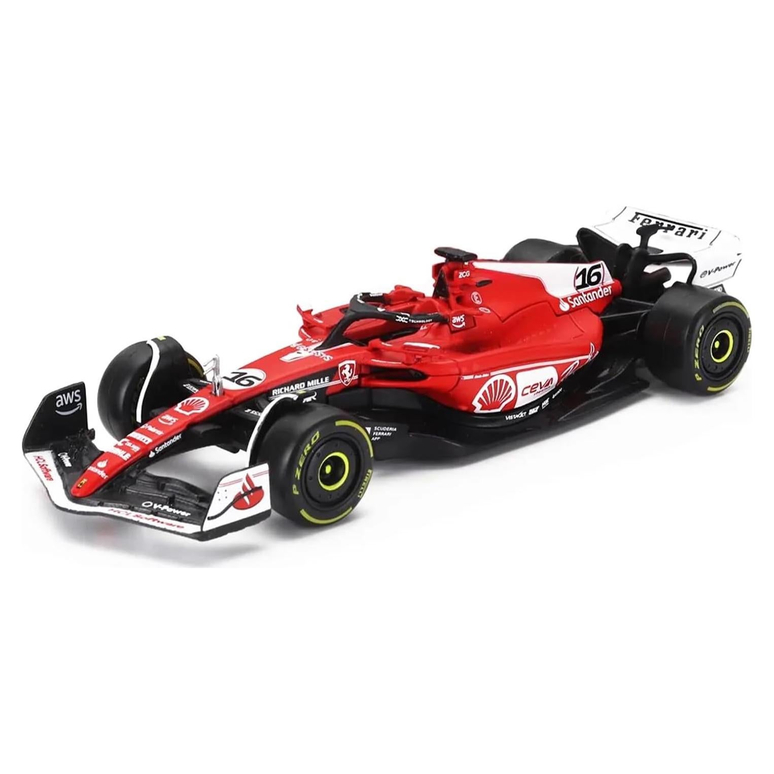 Bburago SF-23 Modelo Coche Metal 1/43 Scuderia Ferrari #16
