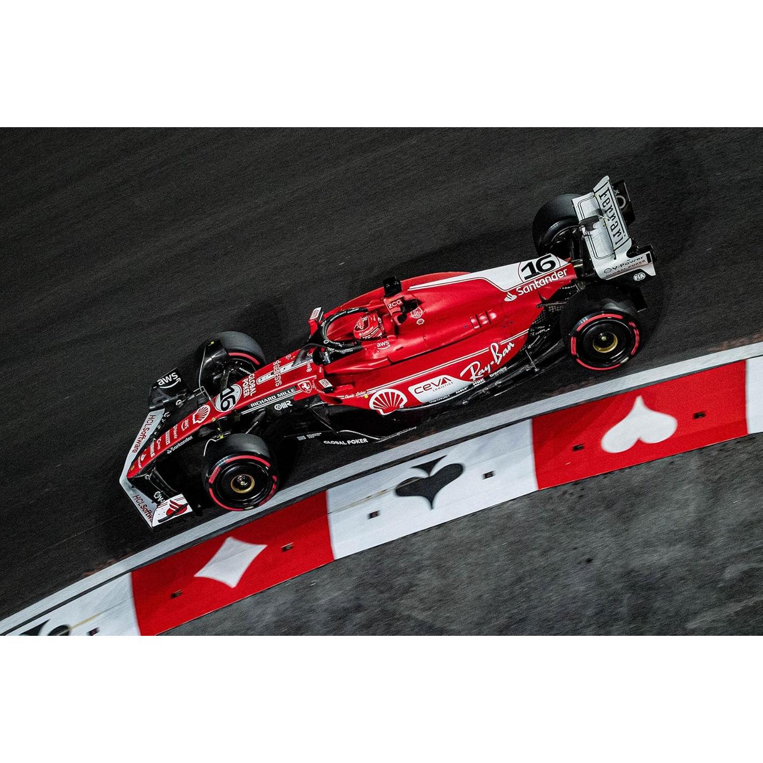 Bburago SF-23 Modelo Coche Metal 1/43 Scuderia Ferrari #16