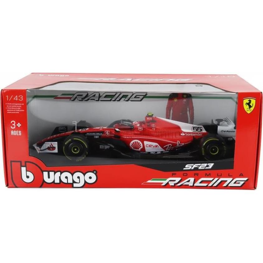 Bburago SF-23 Modelo Coche Metal 1/43 Scuderia Ferrari #16