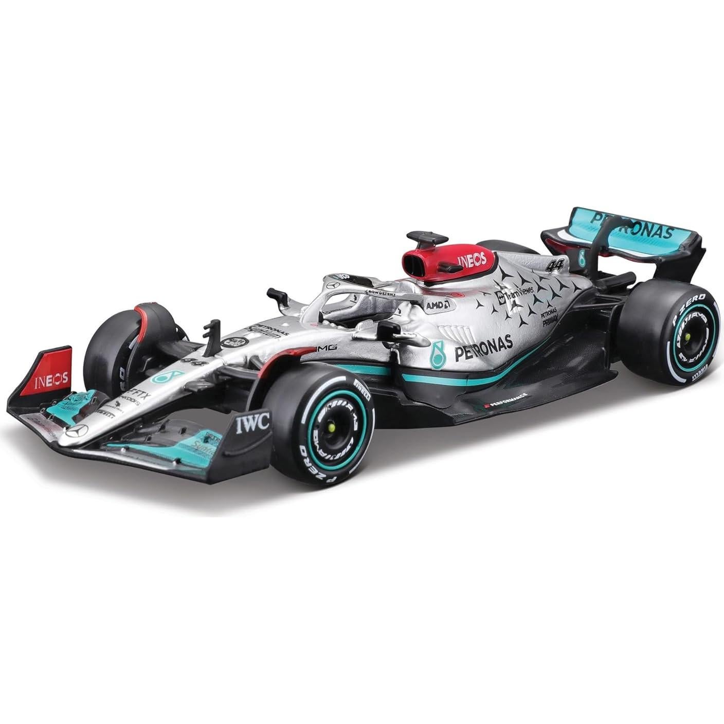 Coche de Carreras Die-Cast Bburago F1 Mercedes Hamilton 1:43