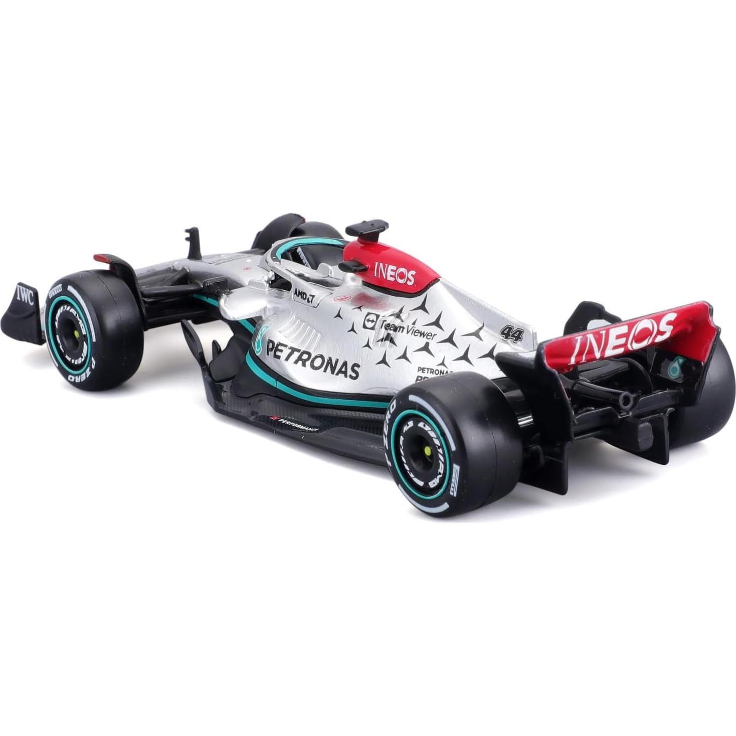 Coche de Carreras Die-Cast Bburago F1 Mercedes Hamilton 1:43