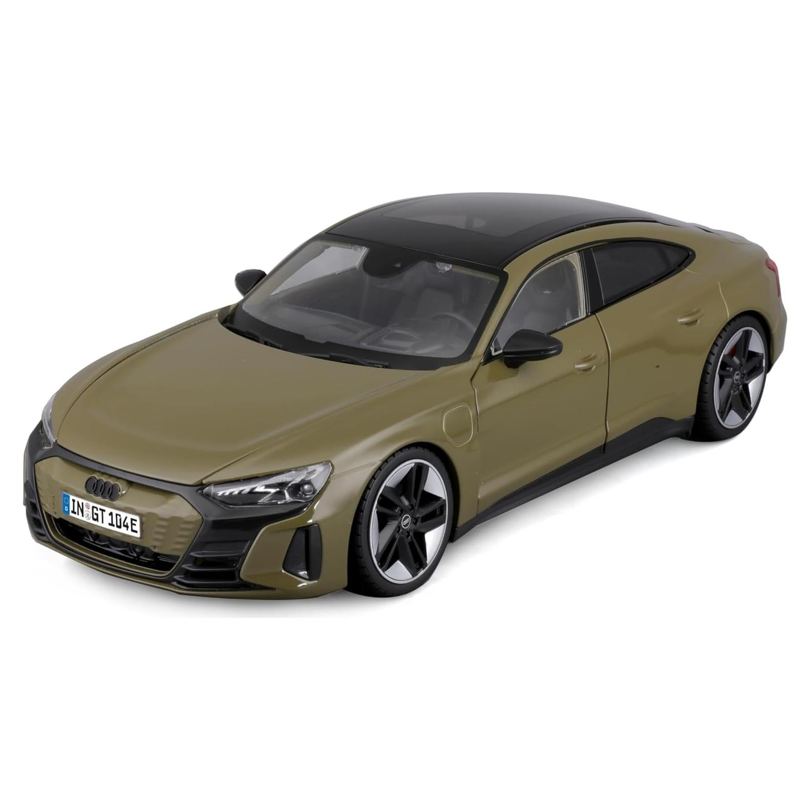 Bburago 1:18 Audi GT RS E-Tron 2022 Verde Táctico