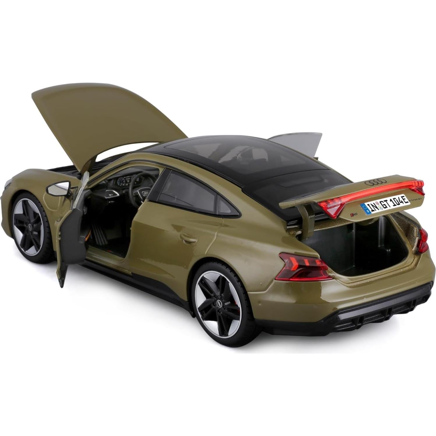 Bburago 1:18 Audi GT RS E-Tron 2022 Verde Táctico