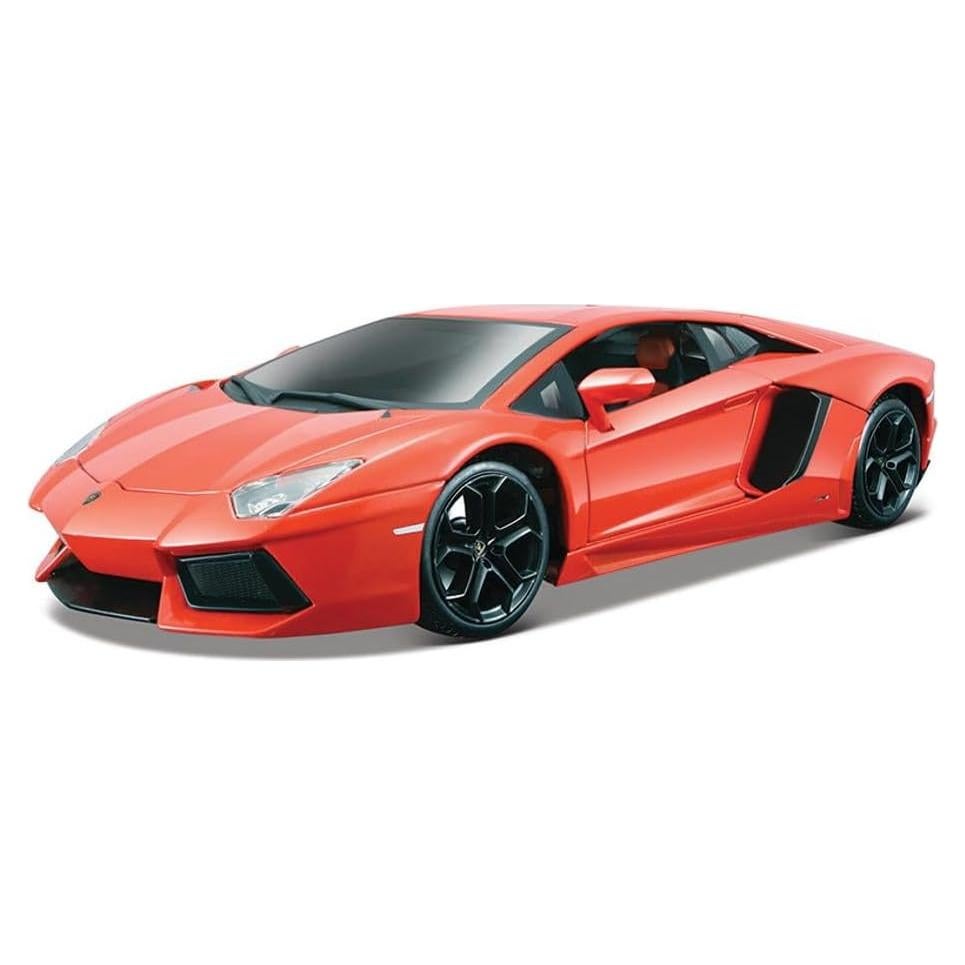 Bburago Lamborghini Aventador LP700-4 1:18 Diecast Amarillo
