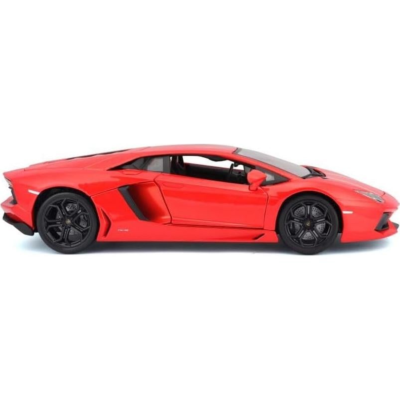 Bburago Lamborghini Aventador LP700-4 1:18 Diecast Amarillo