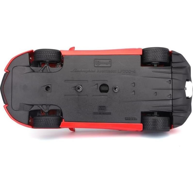 Bburago Lamborghini Aventador LP700-4 1:18 Diecast Amarillo