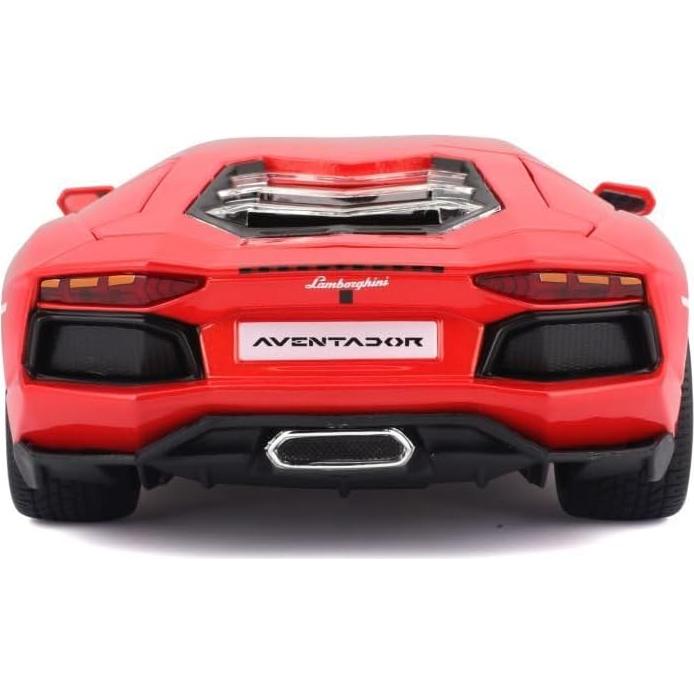 Bburago Lamborghini Aventador LP700-4 1:18 Diecast Amarillo