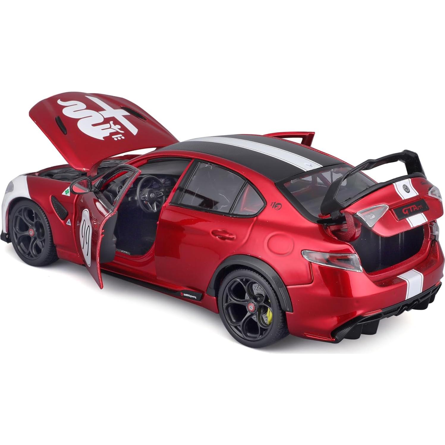 Auto a Escala BBURAGO 1:18 Alfa Romeo Giulia GTAm 2020