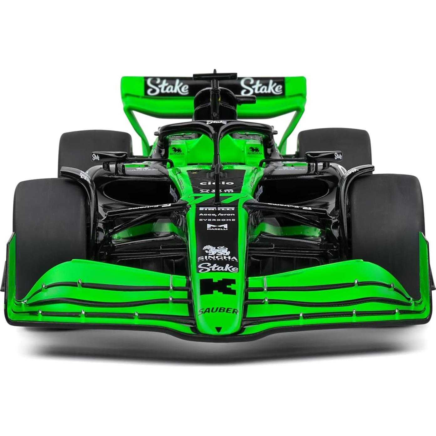 Coche de Modelo 1:18 Sauber C44 Showcar Negra 2024