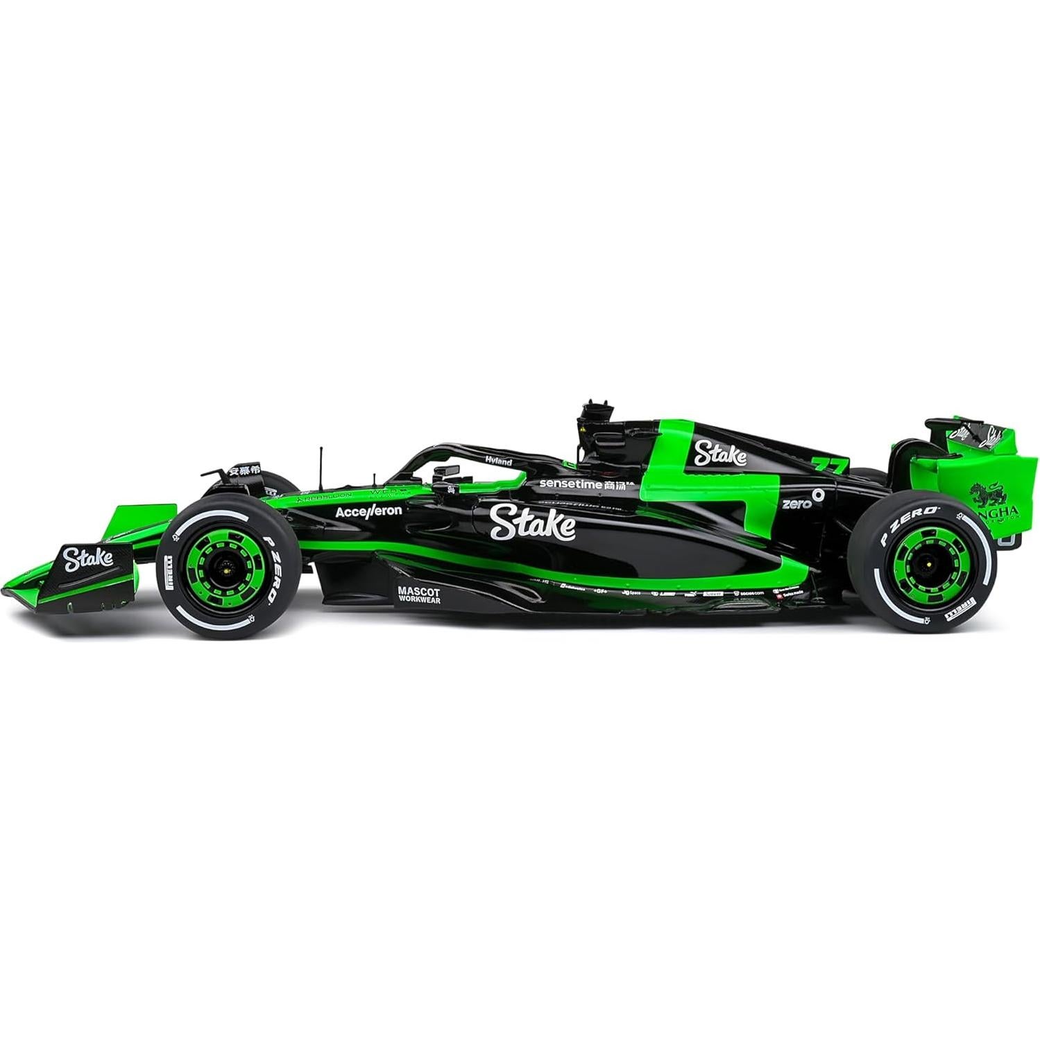 Coche de Modelo 1:18 Sauber C44 Showcar Negra 2024
