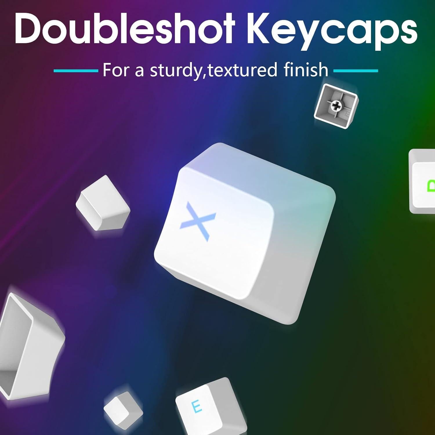 Teclado Mecánico RK ROYAL KLUDGE RK68 65% RGB Intercambiable