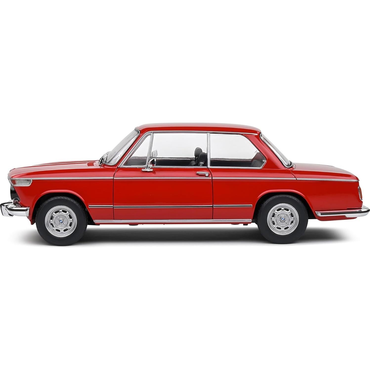 Modelo Diecast BMW 1602 1971 Rojo Verona 1:18 Solido