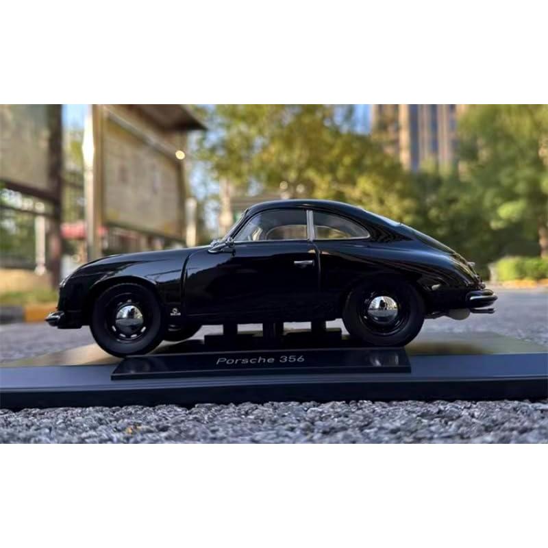 Modelo de Coche Norev Porsche 356 Coupé 1952 Negro 1:18 Diecast