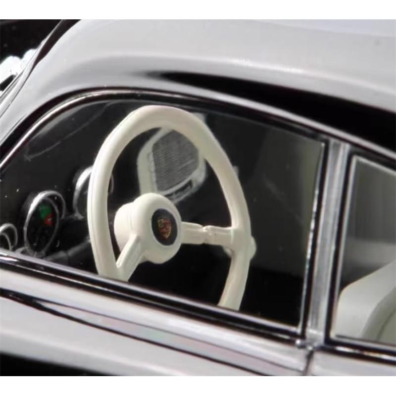 Modelo de Coche Norev Porsche 356 Coupé 1952 Negro 1:18 Diecast