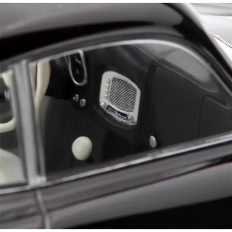 Modelo de Coche Norev Porsche 356 Coupé 1952 Negro 1:18 Diecast