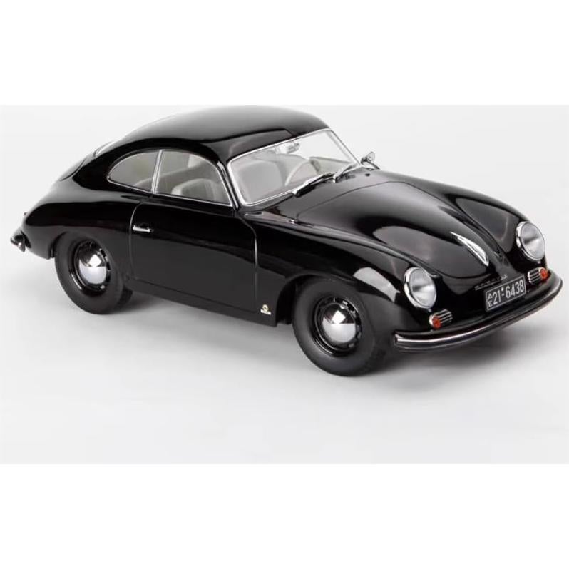 Modelo de Coche Norev Porsche 356 Coupé 1952 Negro 1:18 Diecast