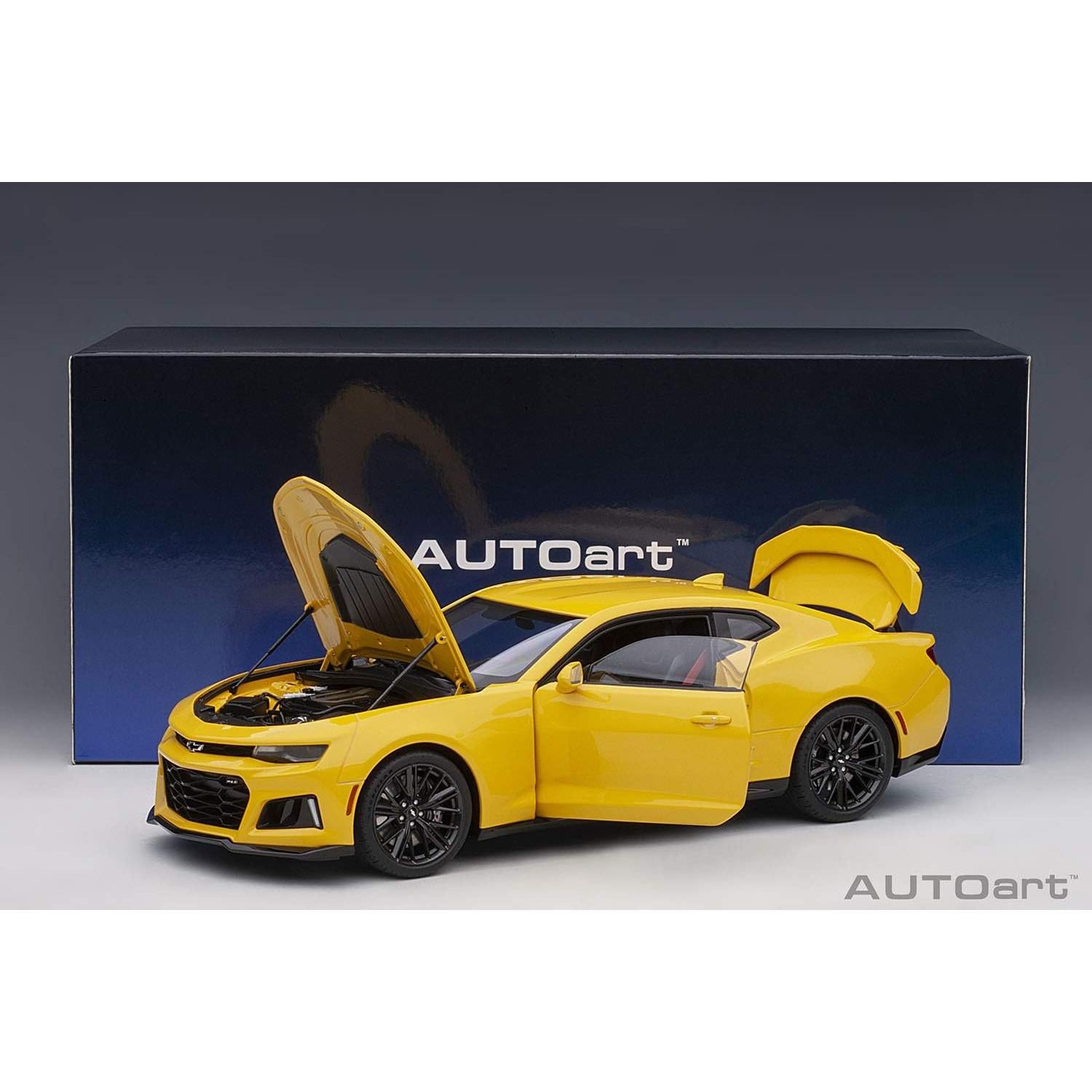 Autoart Chevrolet Camaro ZL1 Amarillo Brillante 1:18