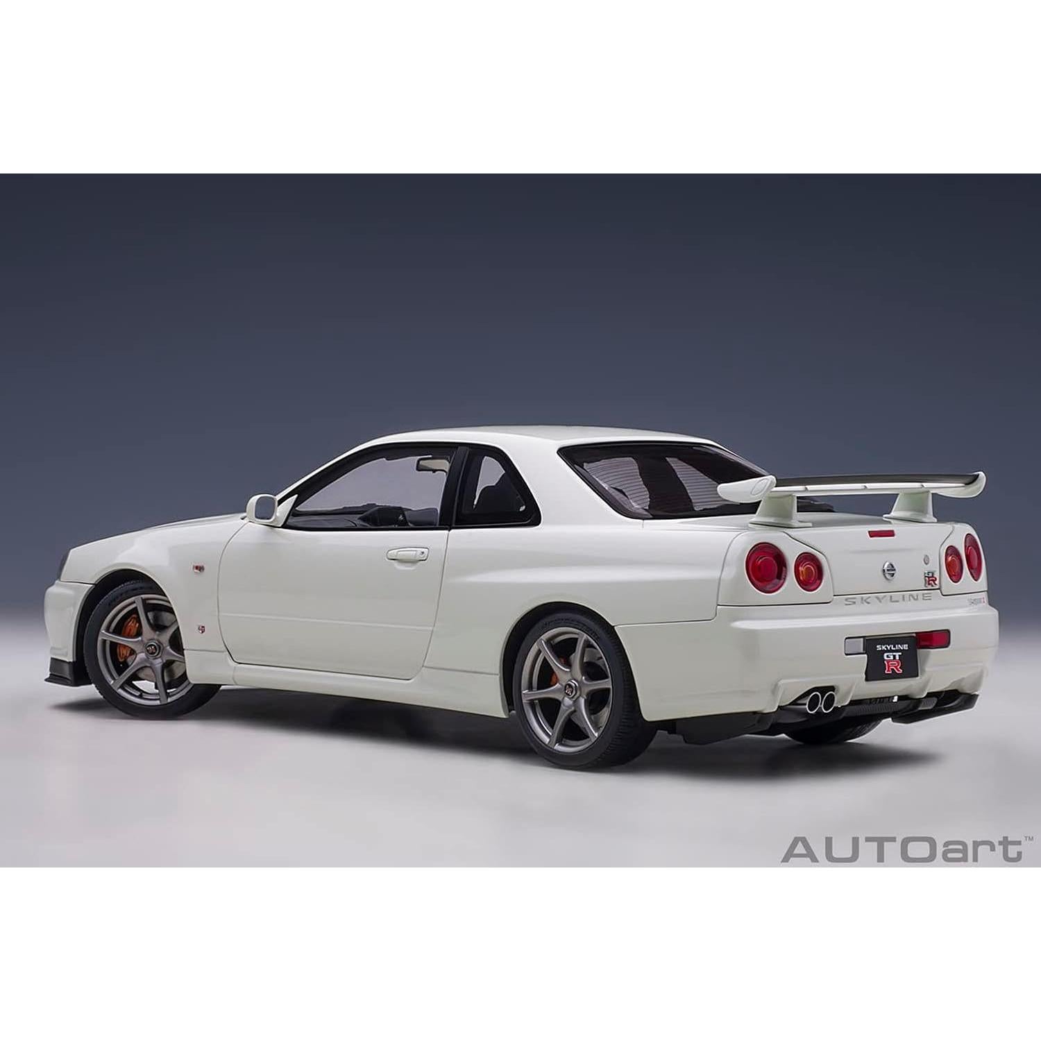 Autoart Nissan Skyline GT-R R34 V-Spec II 1:18 Perla Blanca
