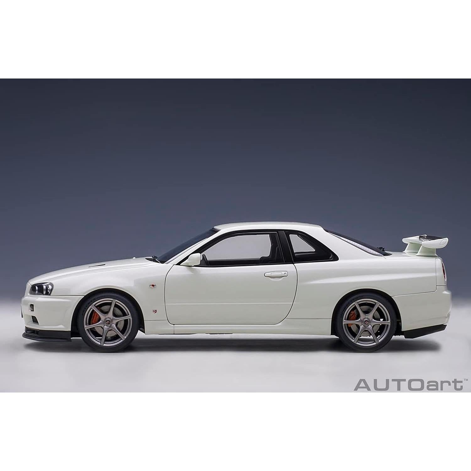 Autoart Nissan Skyline GT-R R34 V-Spec II 1:18 Perla Blanca