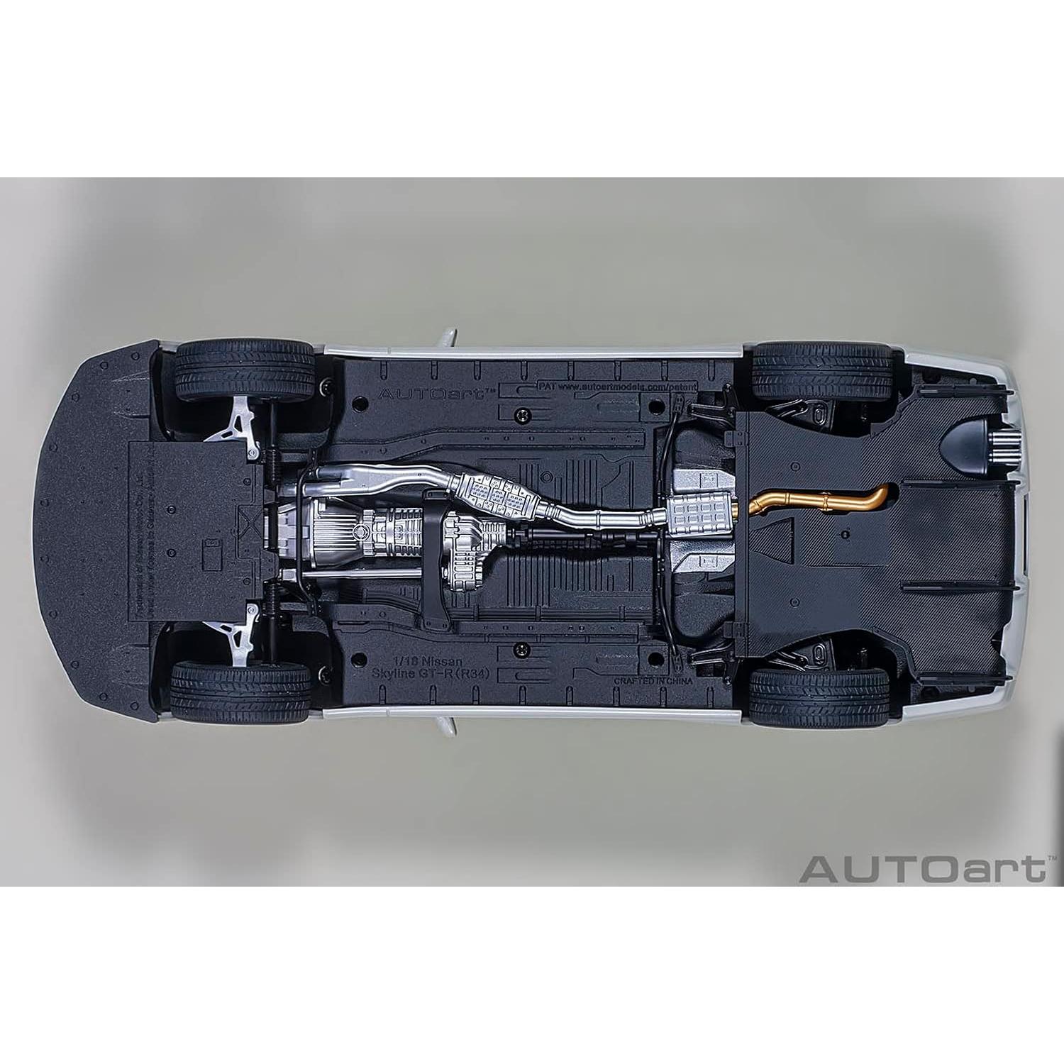 Autoart Nissan Skyline GT-R R34 V-Spec II 1:18 Perla Blanca
