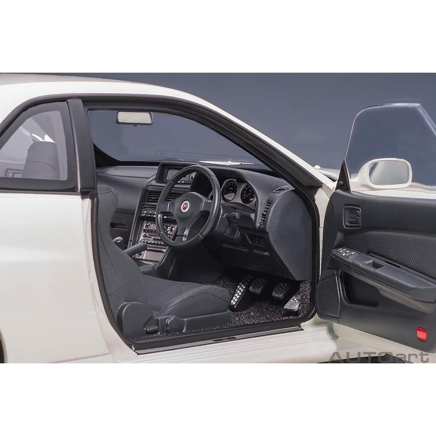 Autoart Nissan Skyline GT-R R34 V-Spec II 1:18 Perla Blanca