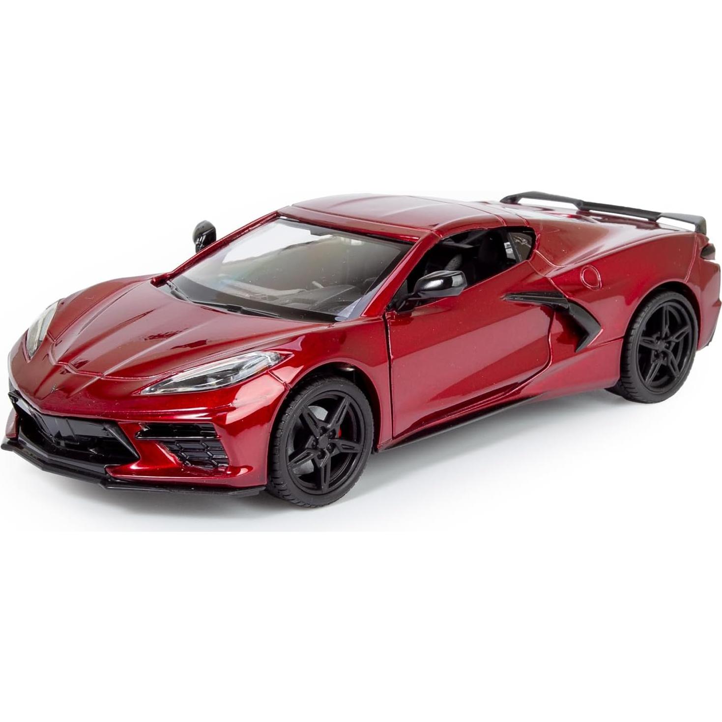 Modelo Diecast Corvette C8 Stingray 2020 All Star Toys 1/24