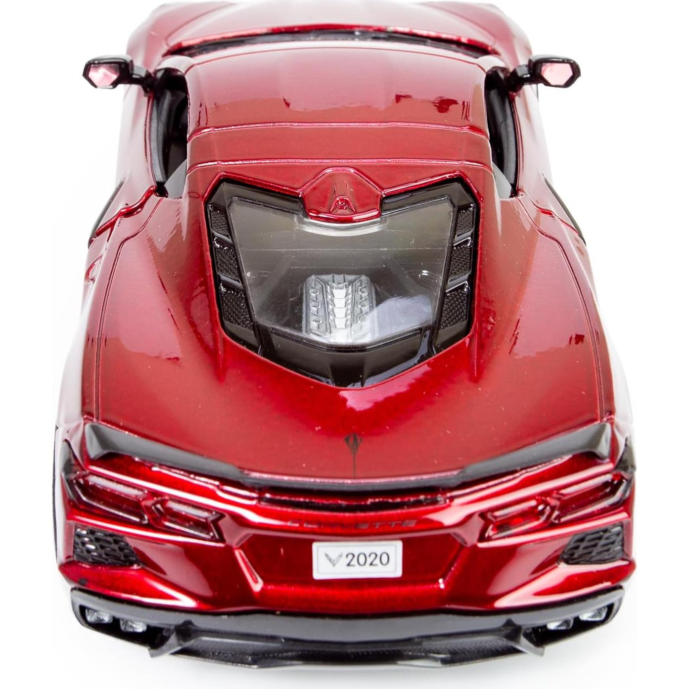 Modelo Diecast Corvette C8 Stingray 2020 All Star Toys 1/24