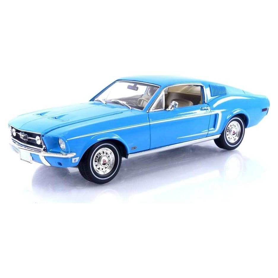 Auto Diecast 1:18 Greenlight Ford Mustang 1968 Sierra Blue