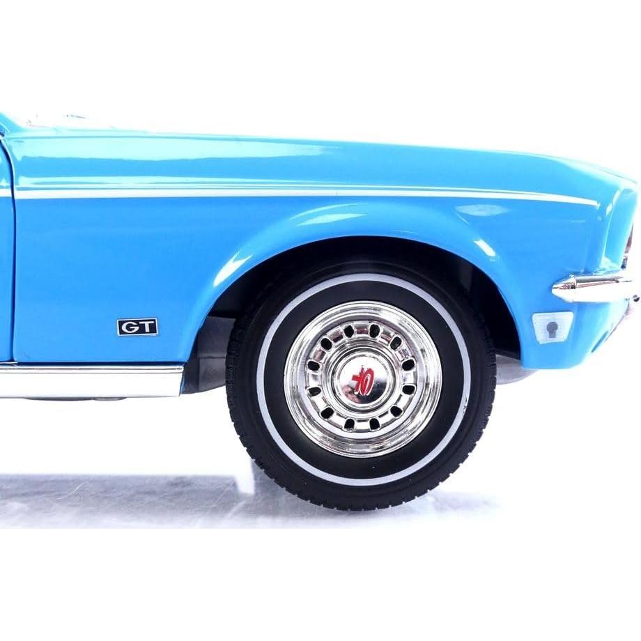 Auto Diecast 1:18 Greenlight Ford Mustang 1968 Sierra Blue