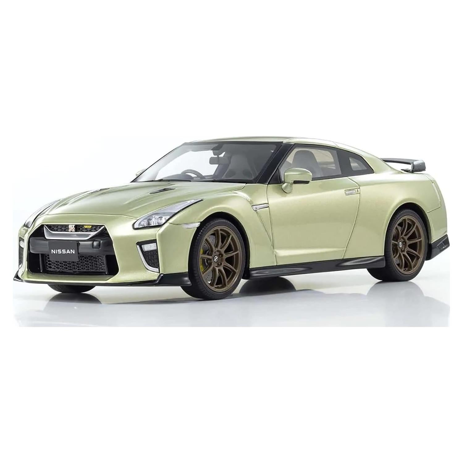 Modelo de Coche GT-R Edición Premium T-Spec Verde Jade 1/18 Kyosho