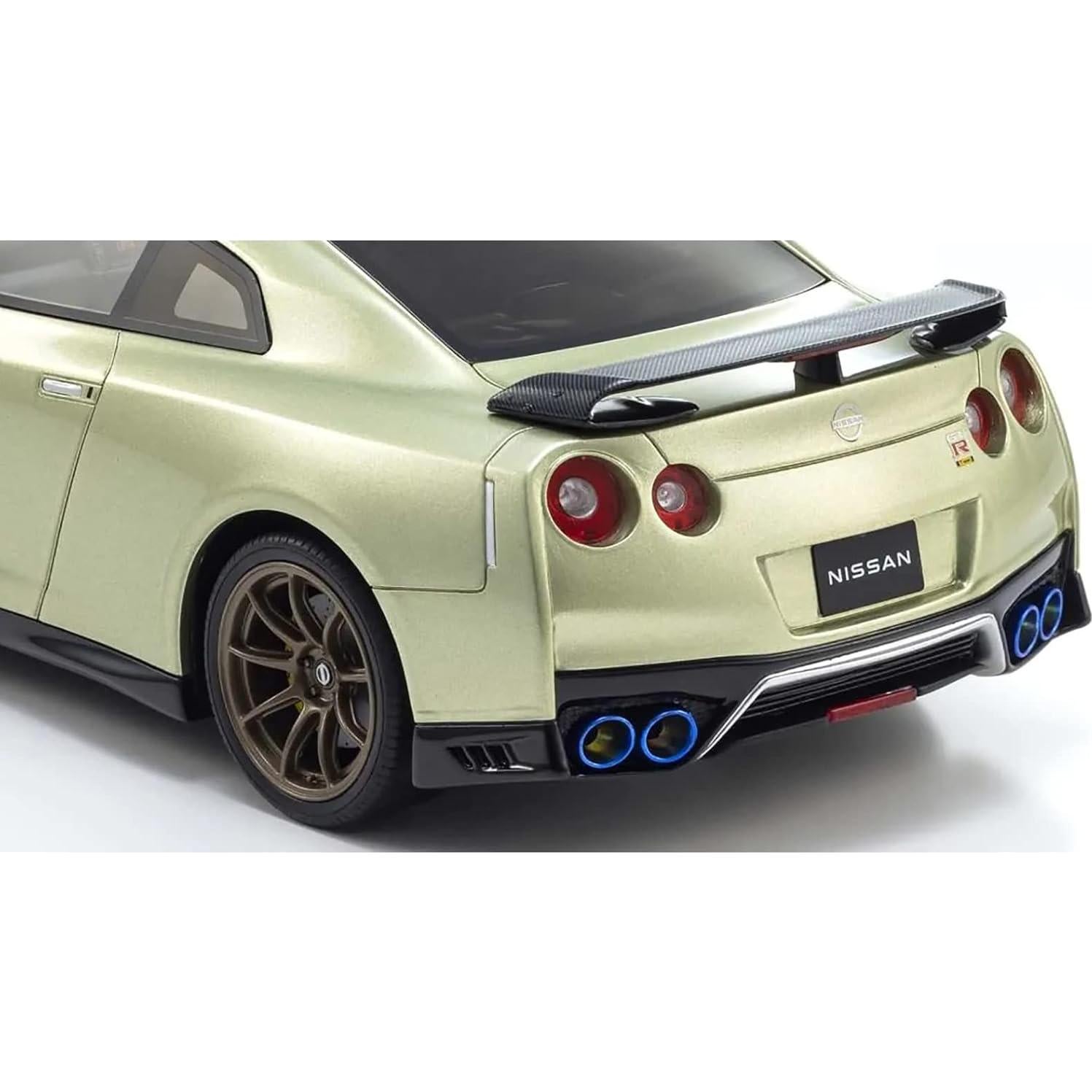 Modelo de Coche GT-R Edición Premium T-Spec Verde Jade 1/18 Kyosho