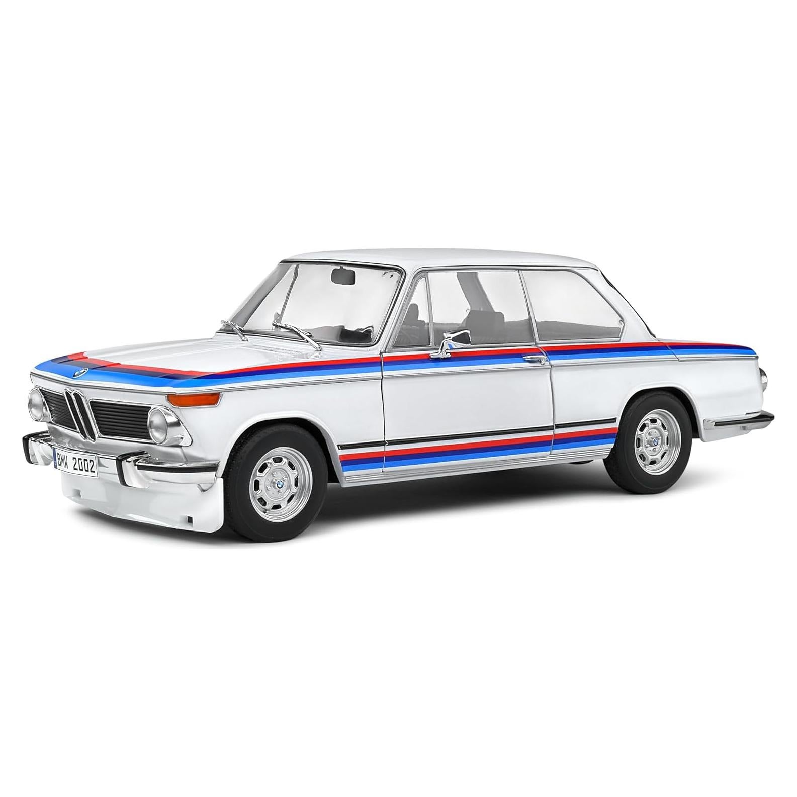Modelo Diecast BMW 2002 Tii Turbo Evocation Blanco 1:18