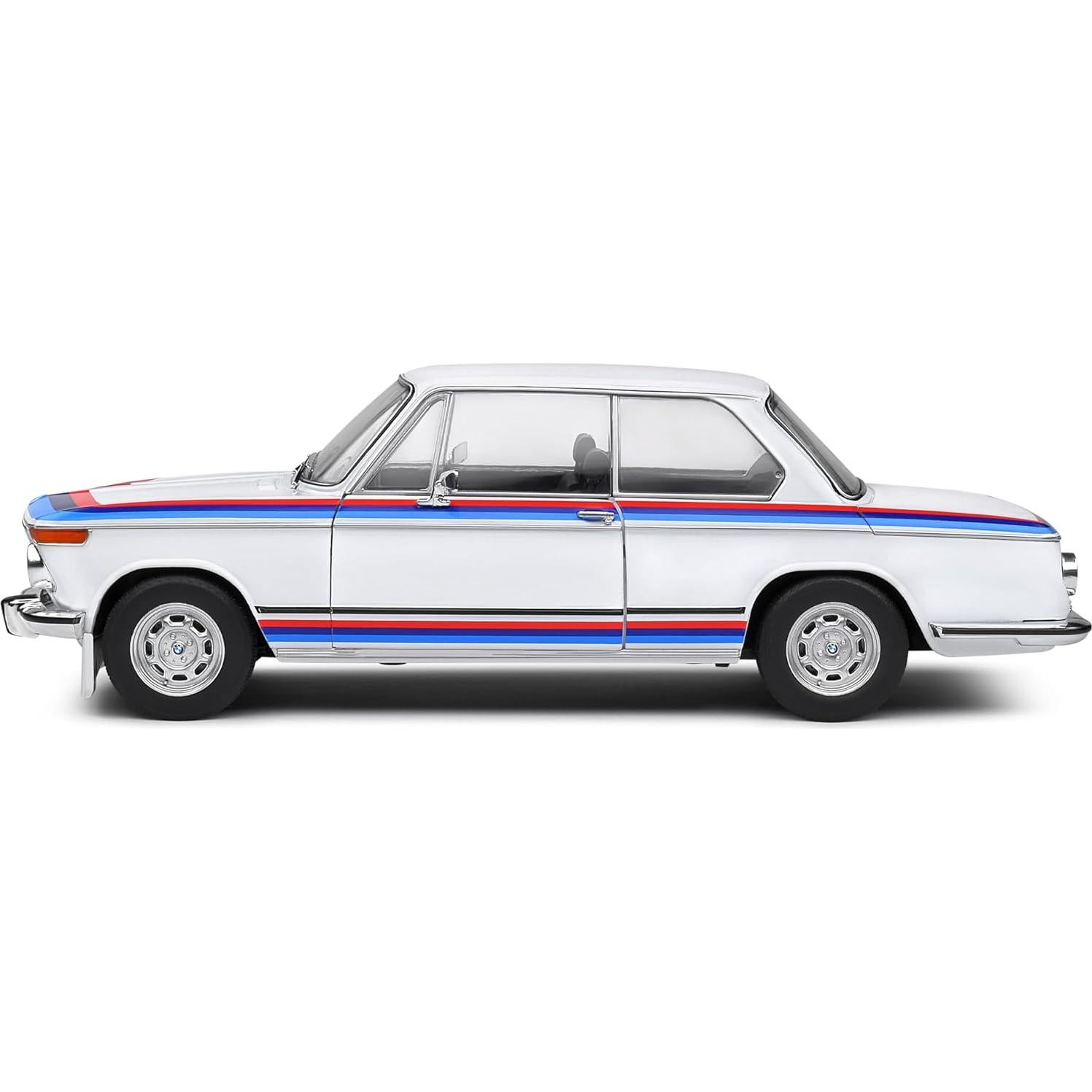 Modelo Diecast BMW 2002 Tii Turbo Evocation Blanco 1:18