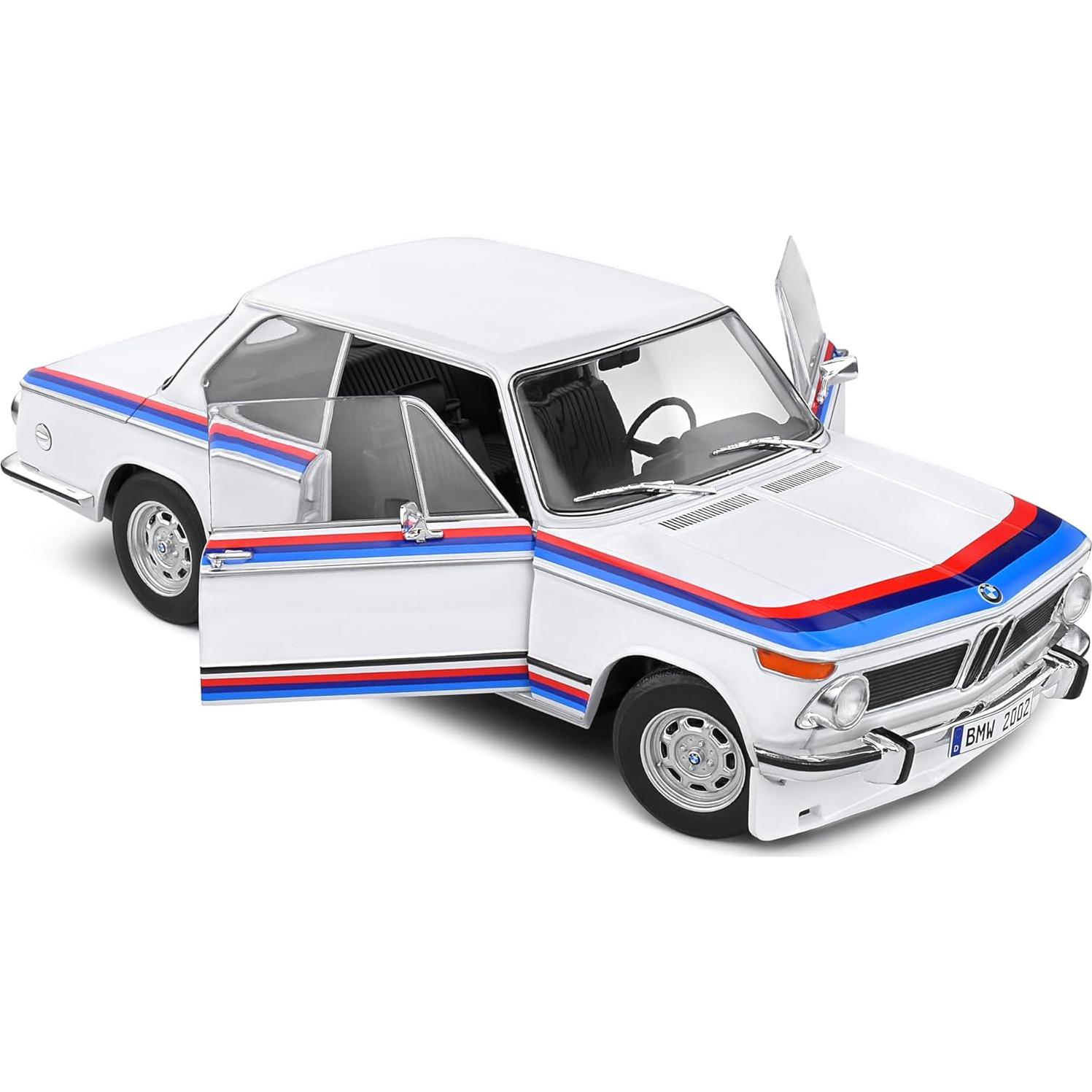 Modelo Diecast BMW 2002 Tii Turbo Evocation Blanco 1:18