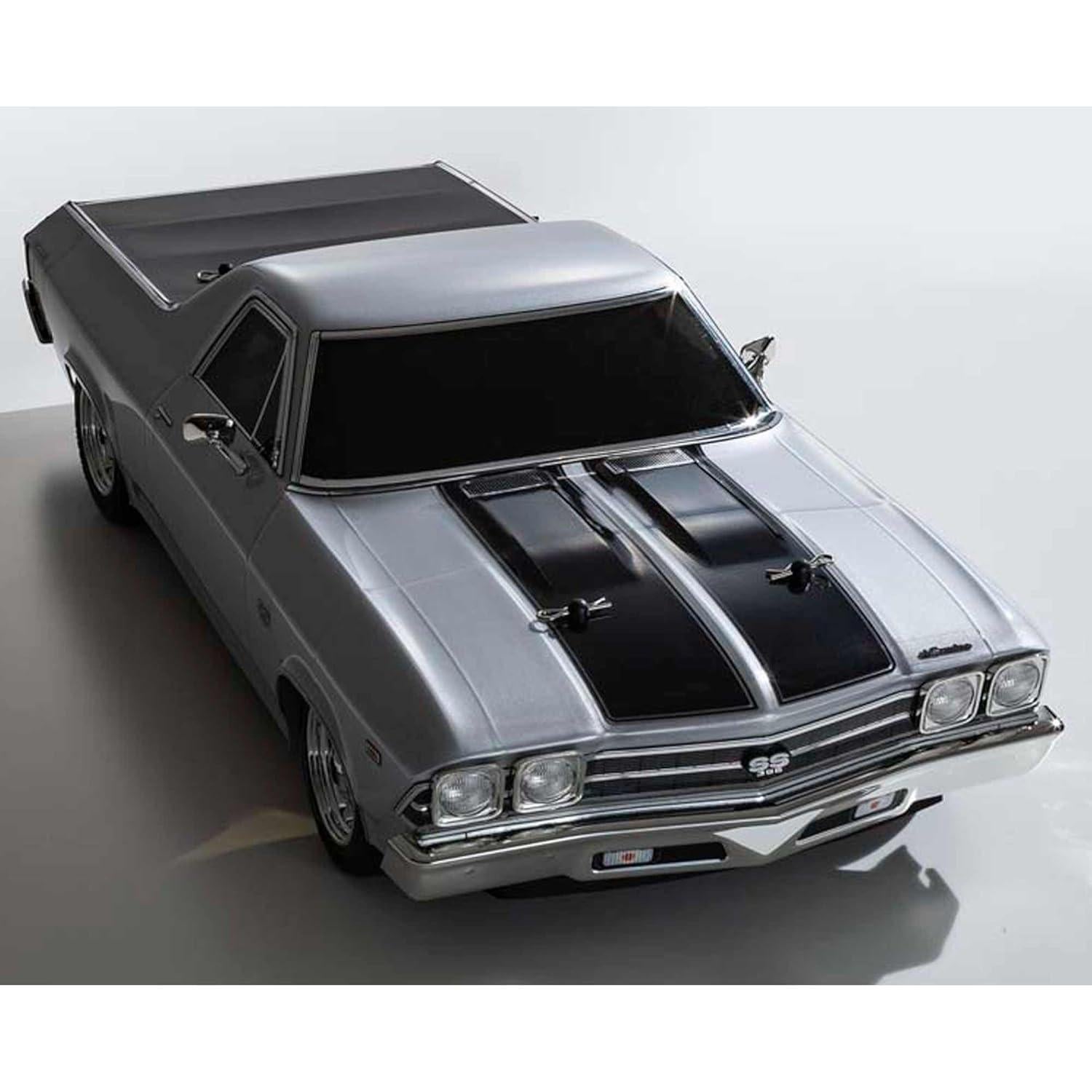 Kyosho Fazer Mk2 1969 Chevy El Camino Plata 1/10 RTR 4WD