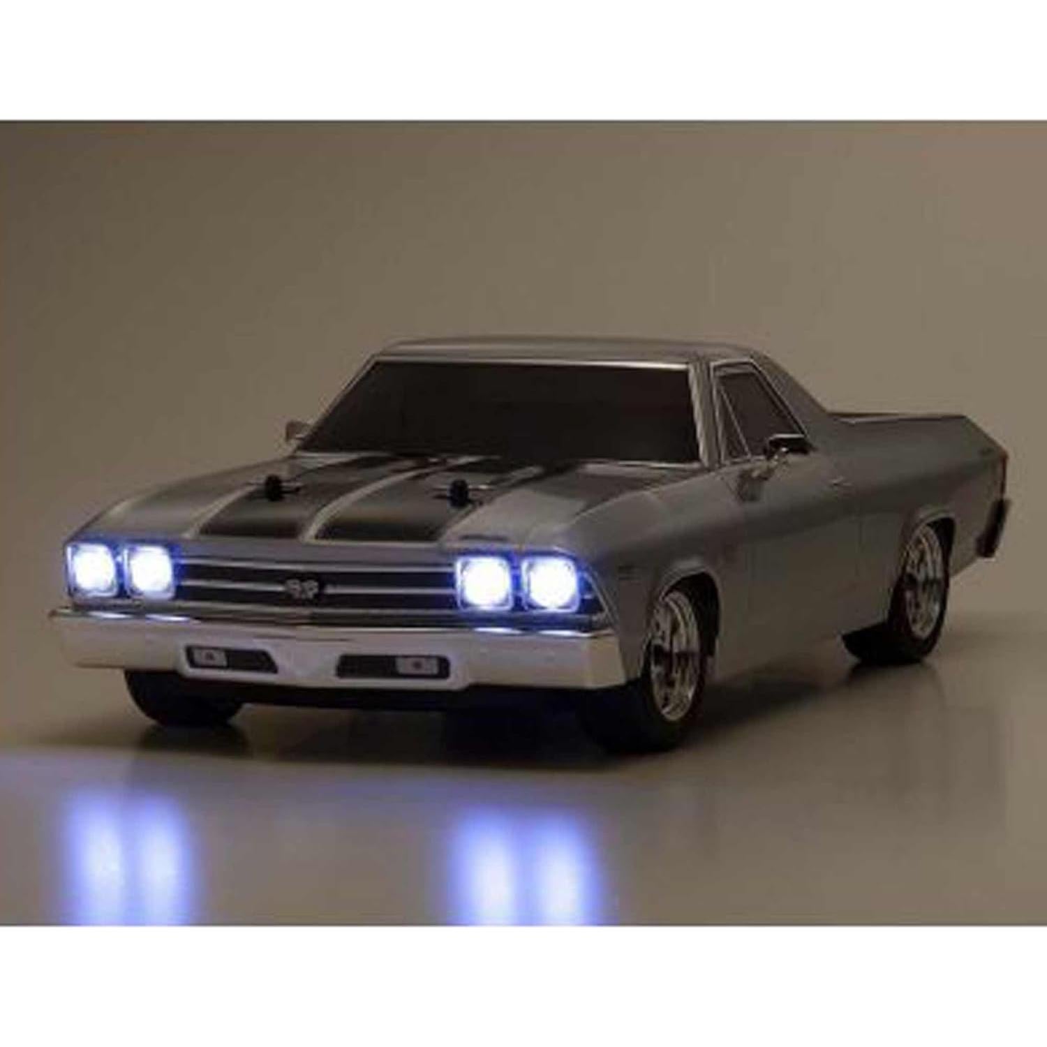 Kyosho Fazer Mk2 1969 Chevy El Camino Plata 1/10 RTR 4WD