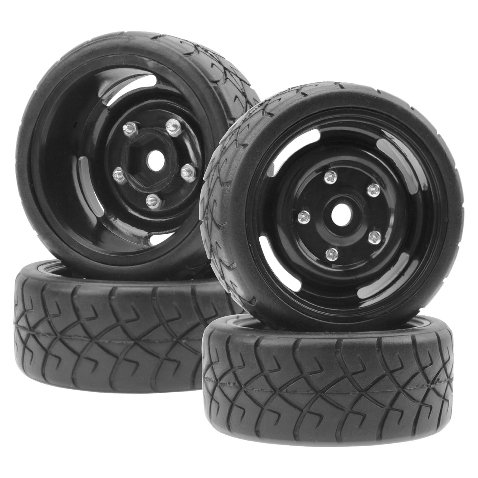 Neumáticos y Llantas RC 1/10 ShareGoo 65mm Caucho y Plástico