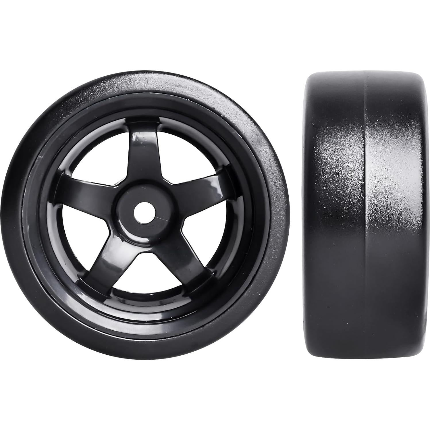 Neumáticos de Drift RC HobbyPark 1/10 Plástico Duro - Juego de 4