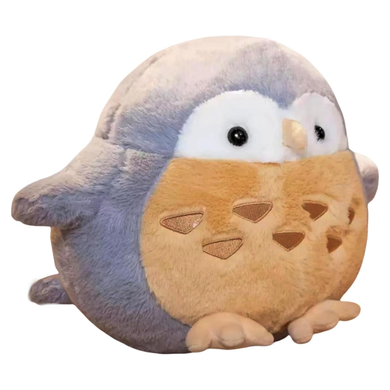 Búho de Peluche Ryttir 44.9 cm Naranja Juguete Suave