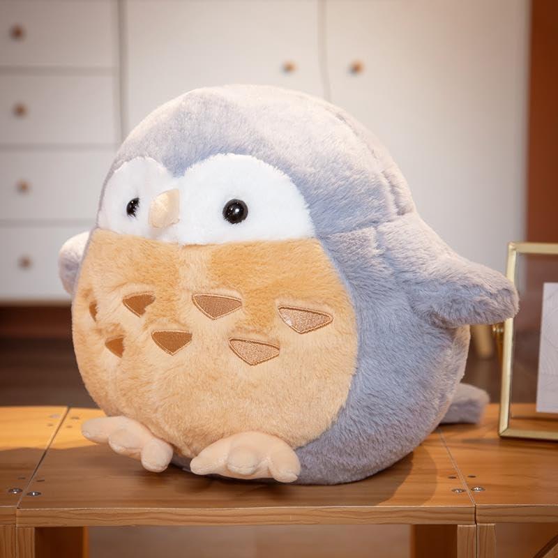 Búho de Peluche Ryttir 44.9 cm Naranja Juguete Suave