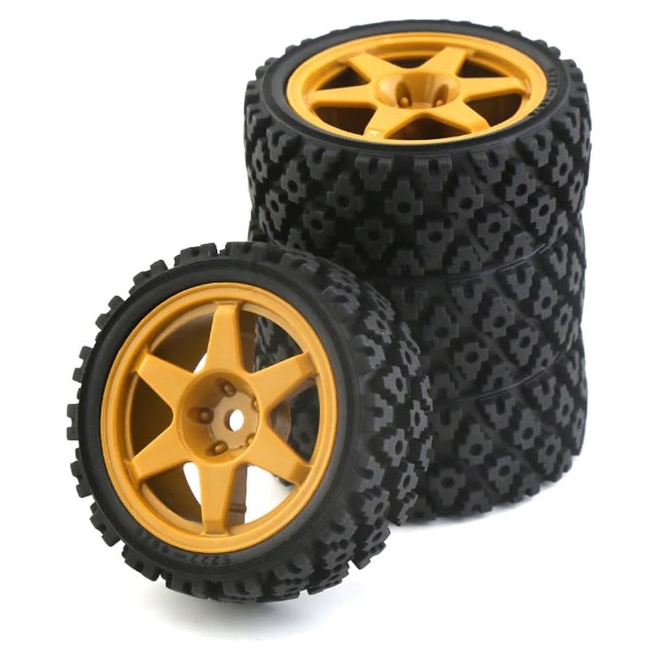 Neumáticos de RC 1/10 Chanmoo Rally 68mm 4 Pcs