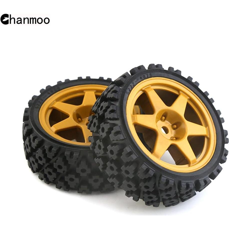 Neumáticos de RC 1/10 Chanmoo Rally 68mm 4 Pcs