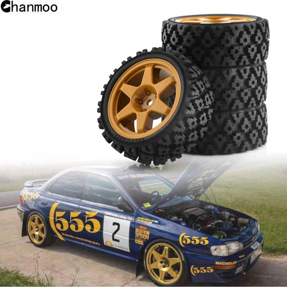 Neumáticos de RC 1/10 Chanmoo Rally 68mm 4 Pcs
